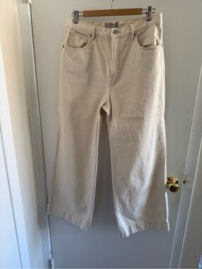 Everlane Wide Leg Summer Jean- Cream